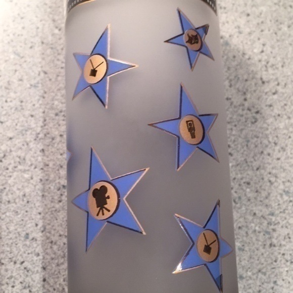 NEW Vintage Hollywood California Frosted 2 oz Tall Shooter Shot Glass - Picture 11 of 14